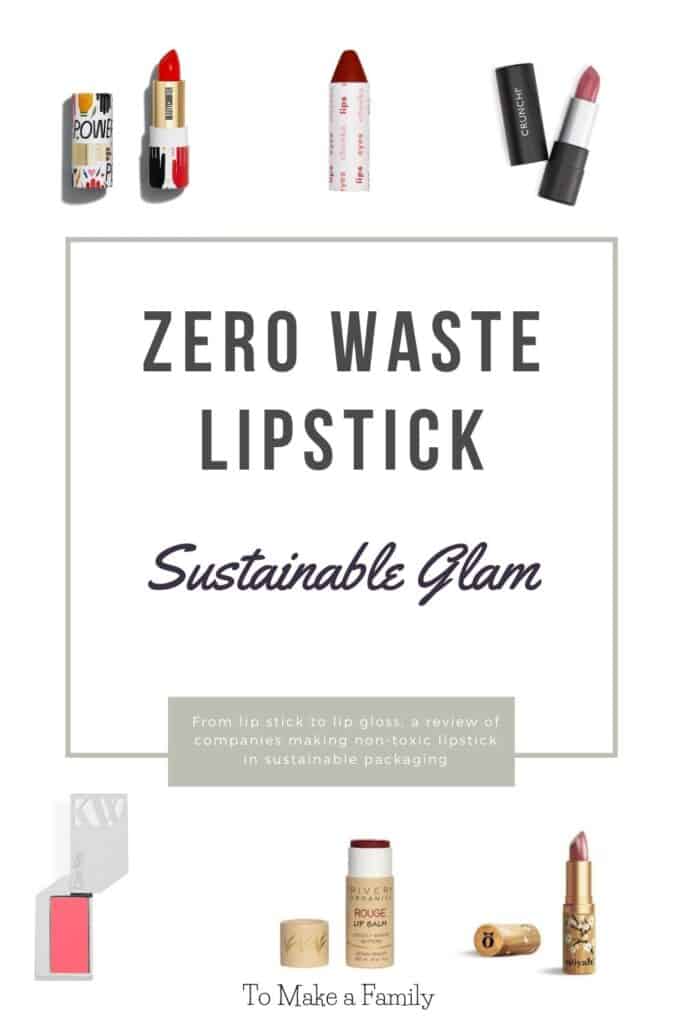 Zero Waste Lipstick, Plastic-Free and Sustainably Packaged Lipstick, Lipgloss, and Lipstain!