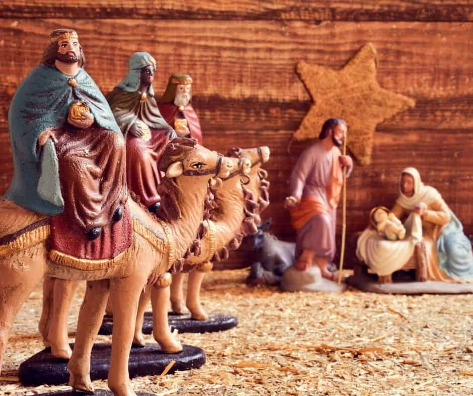 Children's Prayers and Rhymes for Epiphany, also known as Three Kings Day, or Little Christmas.